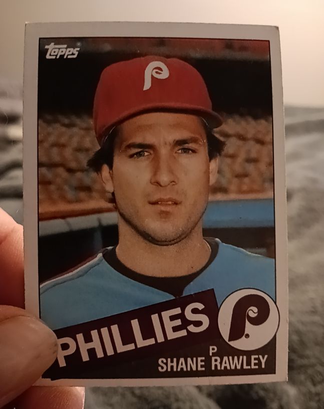 1985 Topps #636 Shane Rawley — front