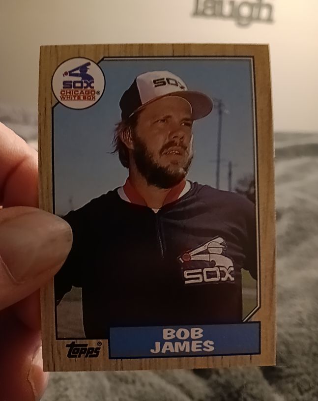 1987 Topps #342 Bob James — front
