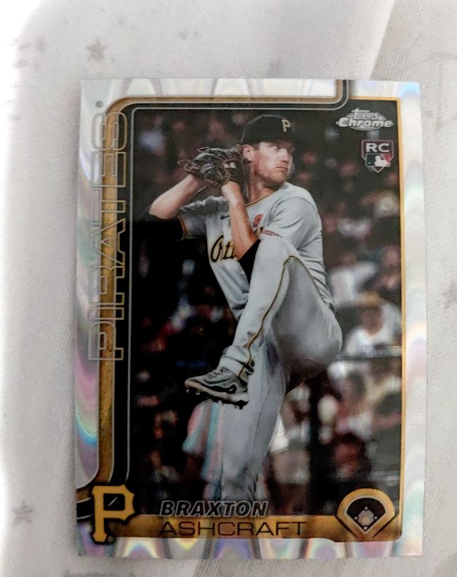 2025 Topps Chrome Update #USC142 Braxton Ashcraft — front