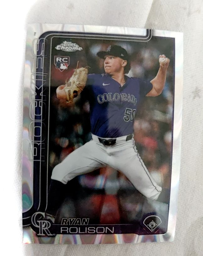 2025 Topps Chrome Update #USC123 Ryan Rolison — front