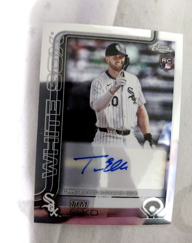 2025 Topps Chrome Update #AC-TEO Tim Elko — front