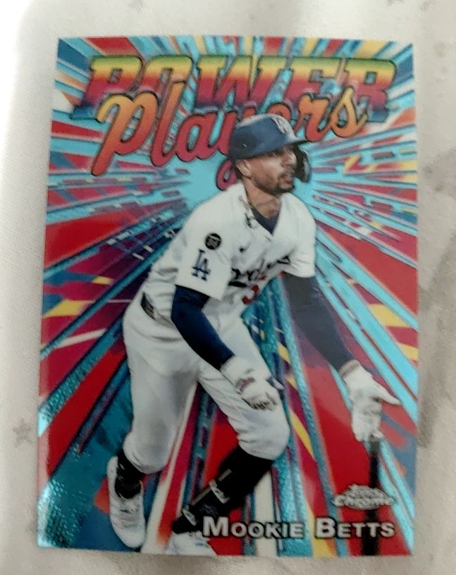 2025 Topps Chrome Update #PP-41 Mookie Betts Power Players — front