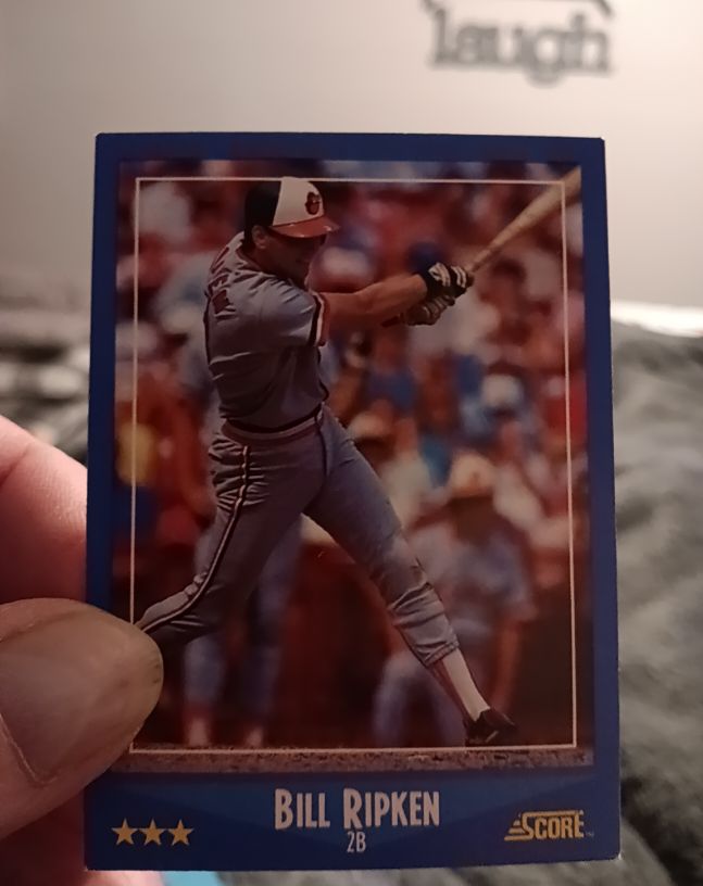 1988 Score #200 Bill Ripken — front