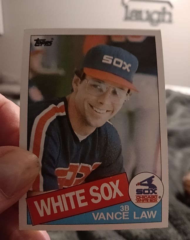 1985 Topps #413 Vance Law — front