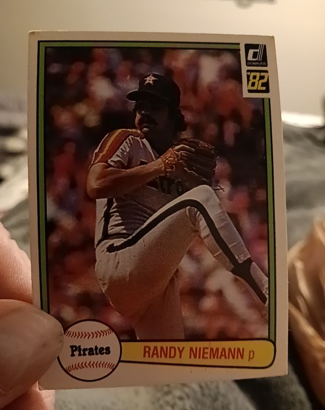 1982 Donruss #473 Randy Niemann — front