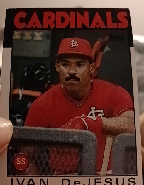 1986 Topps #178 Ivan DeJesus — front