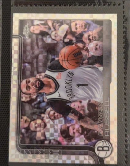 2025-26 Topps Chrome #79 D'Angelo Russell — front