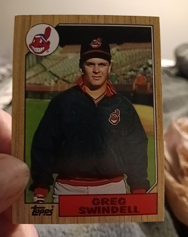 1987 Topps #319 Greg Swindell — front