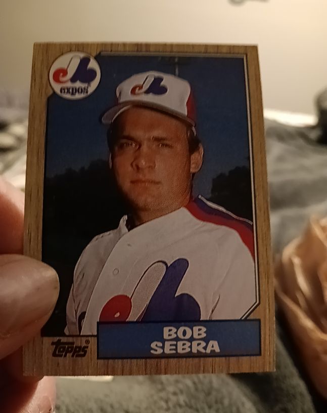 1987 Topps #479 Bob Sebra — front