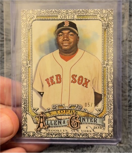 2025 Topps Allen & Ginter #53 David Ortiz — front