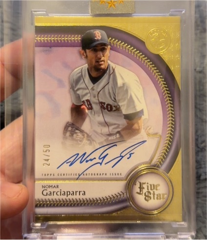 2025 Topps Five Star #FSA-NG Nomar Garciaparra — front