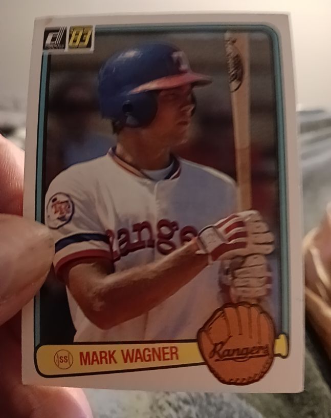 1983 Donruss #268 Mark Wagner — front