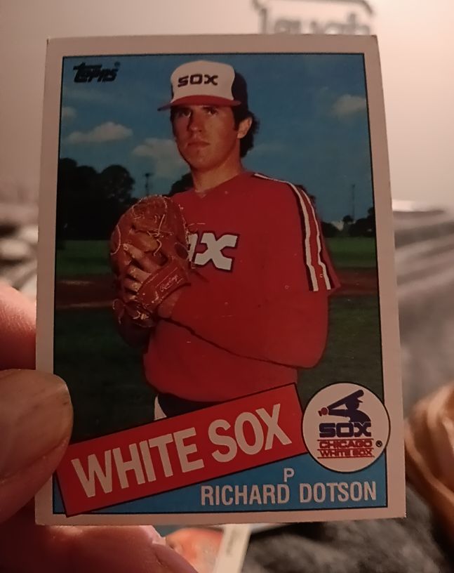 1985 Topps #364 Richard Dotson — front