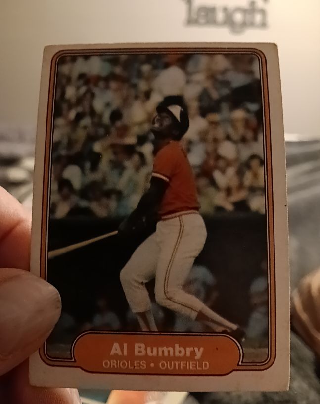 1982 Fleer #159 Al Bumbry — front