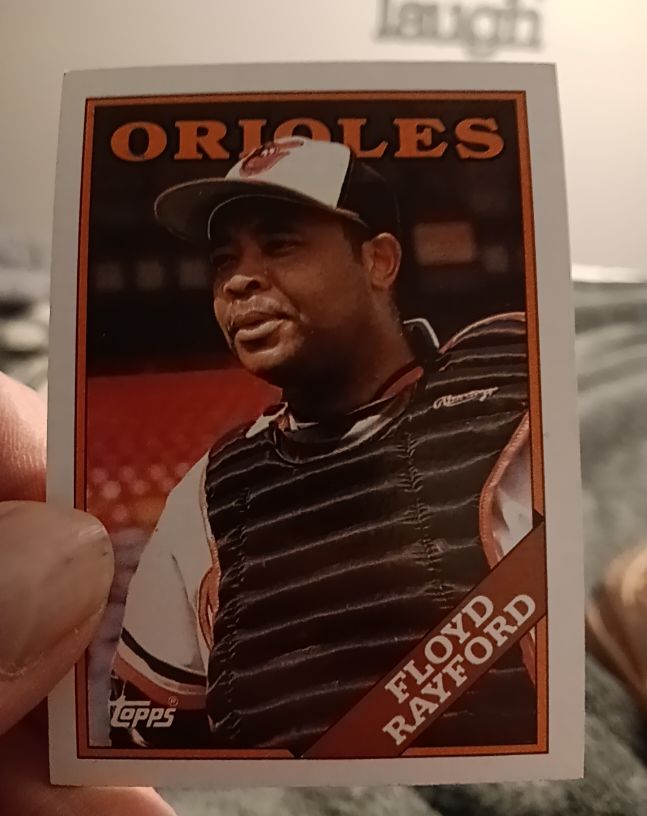 1988 Topps #296 Floyd Rayford — front