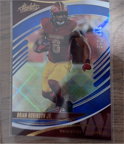 2025 Panini Absolute #23 Brian Robinson Jr. — front
