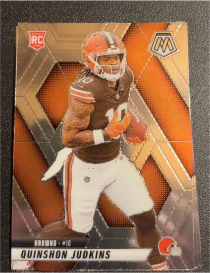 2025 Panini Mosaic #365 Quinshon Judkins — front