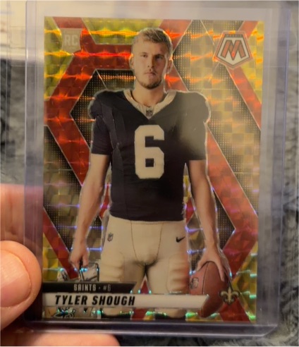 2025 Panini Mosaic #273 Tyler Shough — front