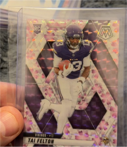 2023 Panini Mosaic #13 Tai Felton — front