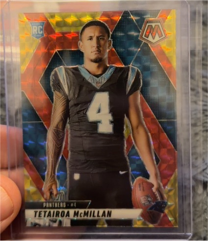 2025 Panini Mosaic #274 Tetairoa McMillan — front