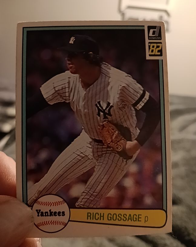 1982 Donruss #283 Rich Gossage — front