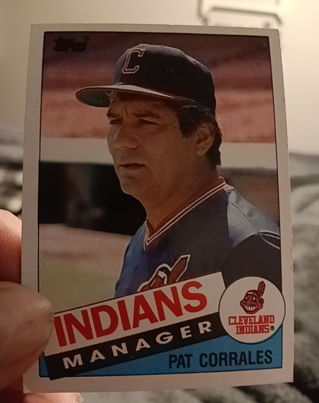 1985 Topps #119 Pat Corrales — front