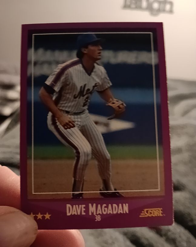 1988 Score #41 Dave Magadan — front