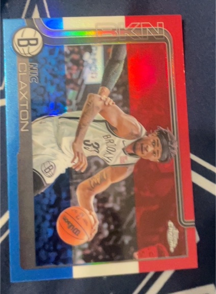 2025-26 Topps Chrome #27 Nic Claxton — front