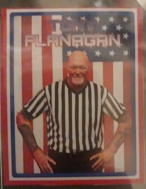1985 Wieser & Wieser All-Star Wrestling Tom Flanagan — front