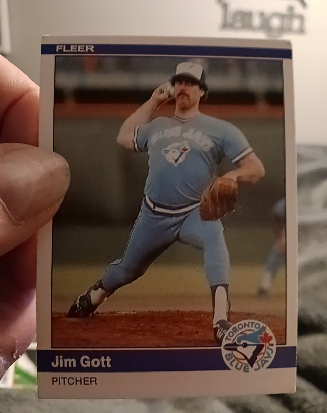 1984 Fleer #155 Jim Gott — front