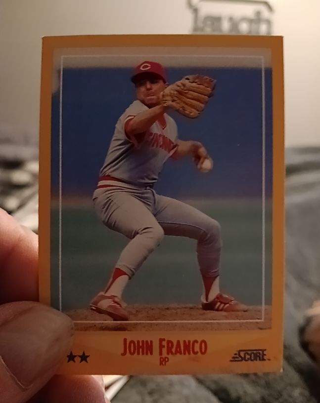 1988 Score #535 John Franco — front