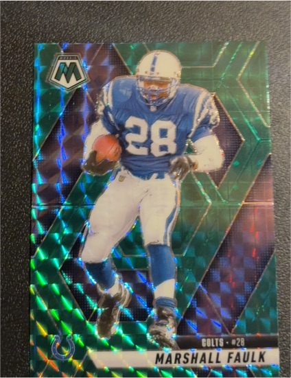 2025 Panini Mosaic #28 Marshall Faulk — front