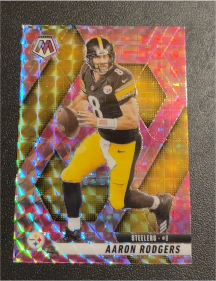 2024 Panini Mosaic #8 Aaron Rodgers — front