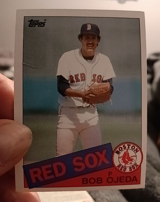 1985 Topps #477 Bob Ojeda — front