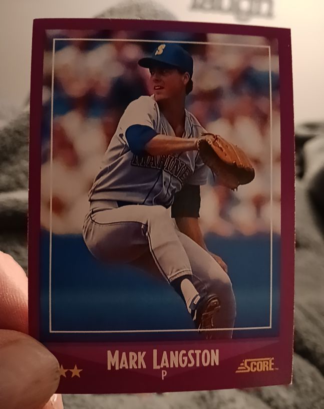 1988 Score #30 Mark Langston — front