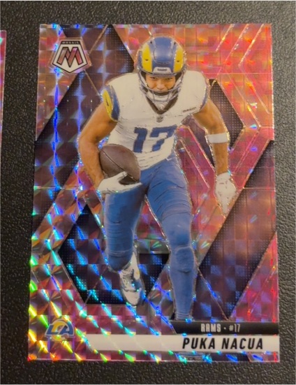 2025 Panini Mosaic #102 Puka Nacua — front