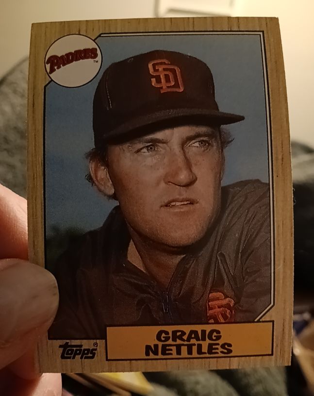 1987 Topps #205 Graig Nettles — front