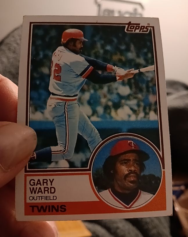 1983 Topps #517 Gary Ward — front