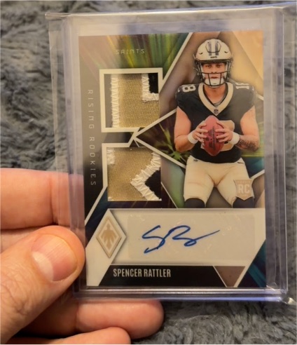 2024 Panini Phoenix Rising Rookies #RRDP-SRR Spencer Rattler — front