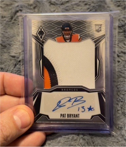 2025 Panini Phoenix Rookie Patch Autograph #RPS-PBT Pat Bryant — front