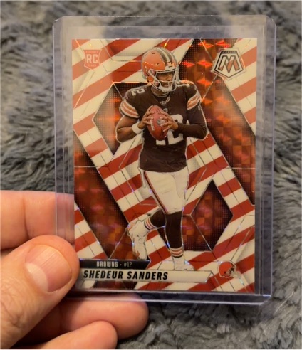 2025 Panini Mosaic #302 Shedeur Sanders — front