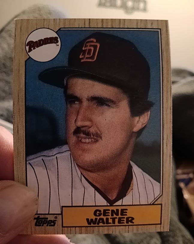 1987 Topps #248 Gene Walter — front