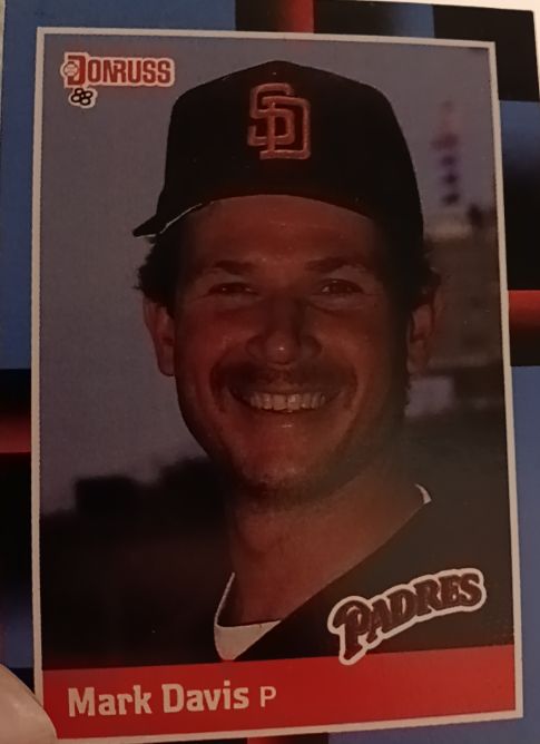 1988 Donruss #64 Mark Davis — front