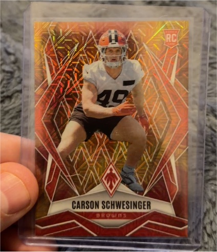 2025 Panini Phoenix #191 Carson Schwesinger — front