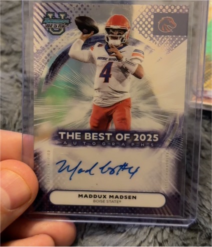 2025 Bowman Best U #BOA-MM Maddux Madsen — front