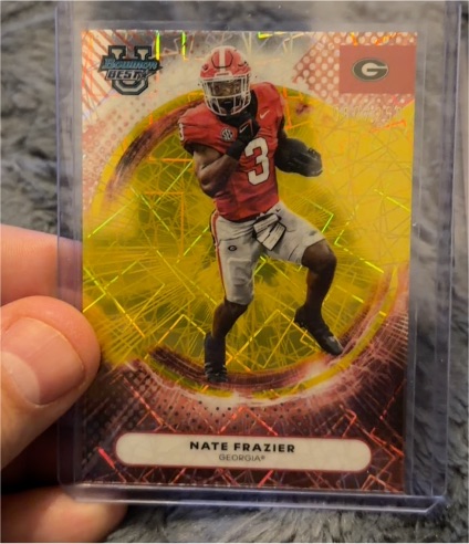 2025 Bowman Best #7 Nate Frazier — front