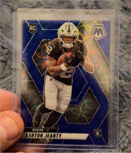 2025 Panini Mosaic #345 Ashton Jeanty — front