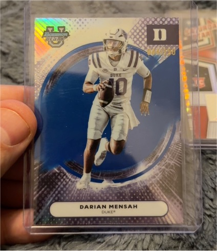 2025 Bowman Best University #26 Darian Mensah — front