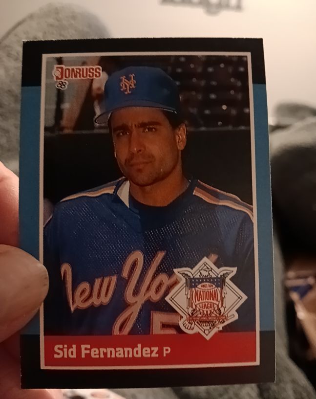 1988 Donruss #58 Sid Fernandez — front