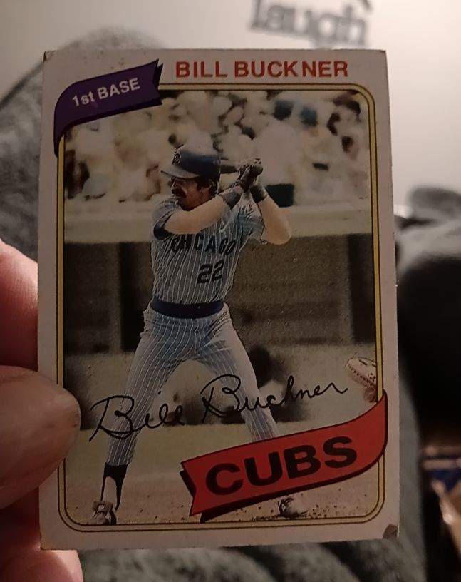 1980 Topps #135 Bill Buckner — front